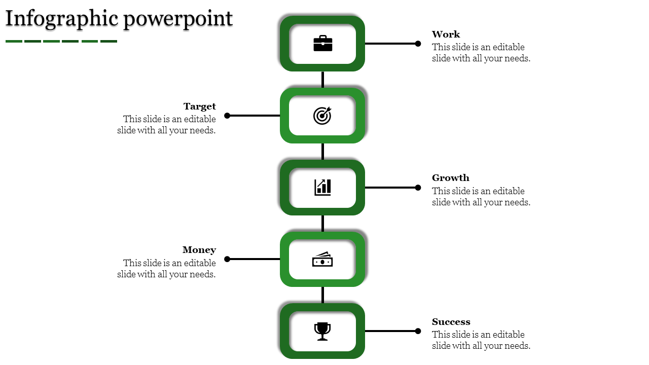 infographic powerpoint-Infographic powerpoint-5-Green